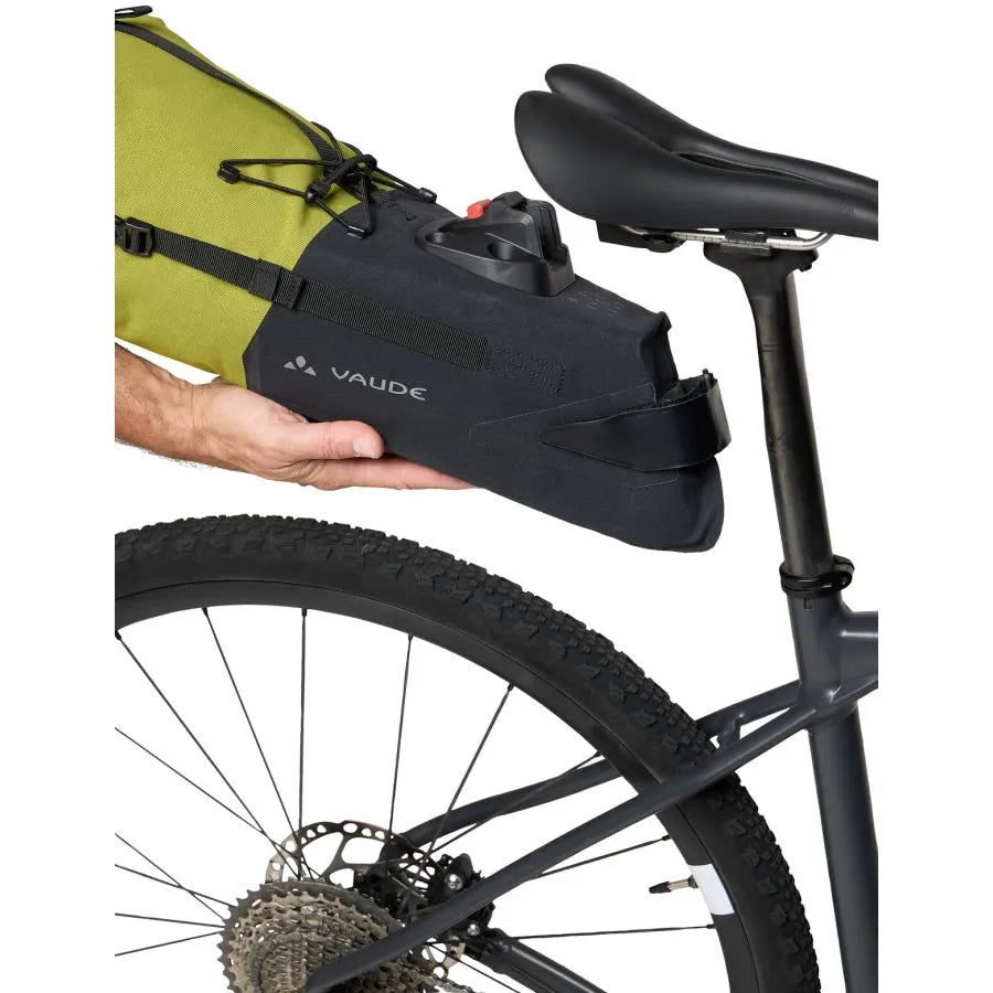 VAUDE TRAILSADDLE COMPACT L 10.5 L Sadeltaske Sort/Grøn