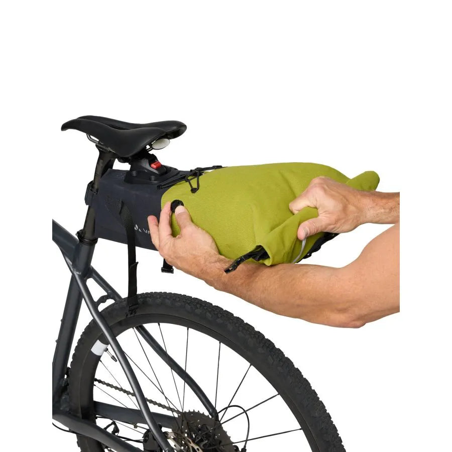 VAUDE TRAILSADDLE COMPACT L 10.5 L Sadeltaske Sort/Grøn
