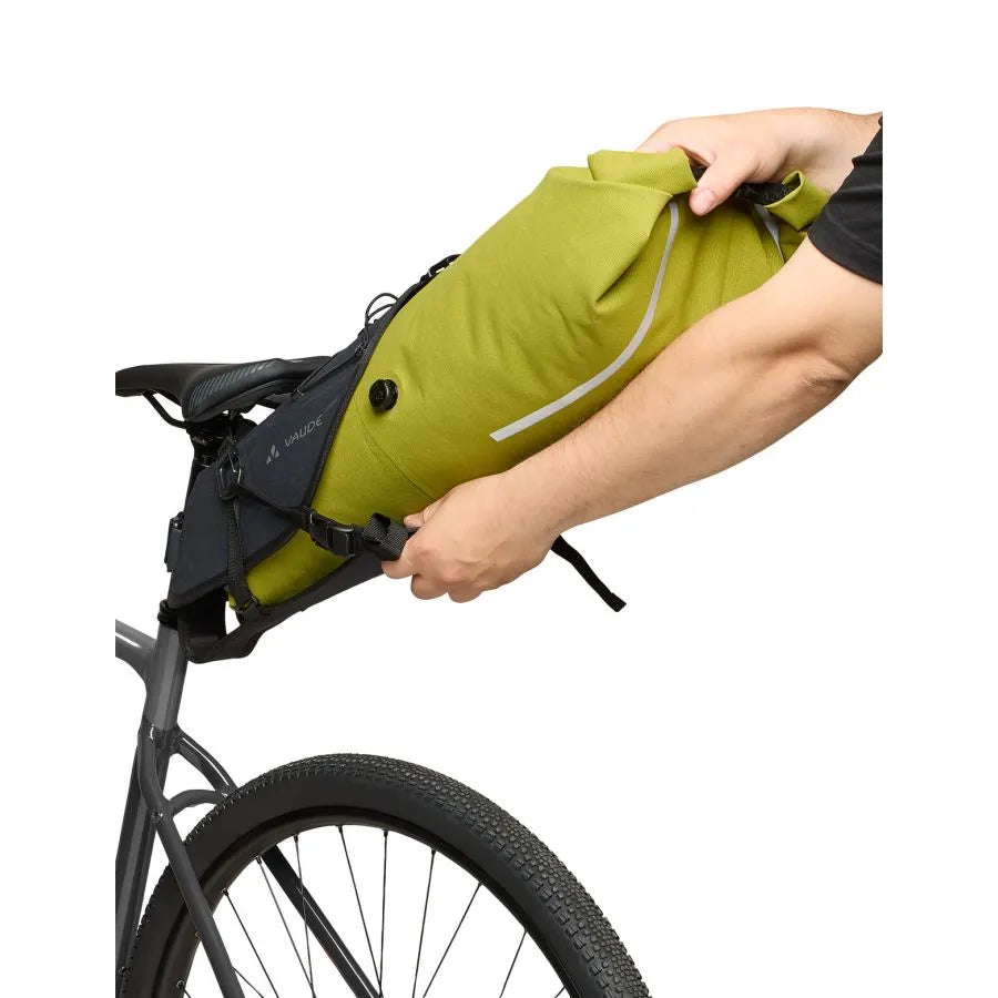 Saddeltaske VAUDE TRAILSADDLE CAGE 15 L Sort/Grøn
