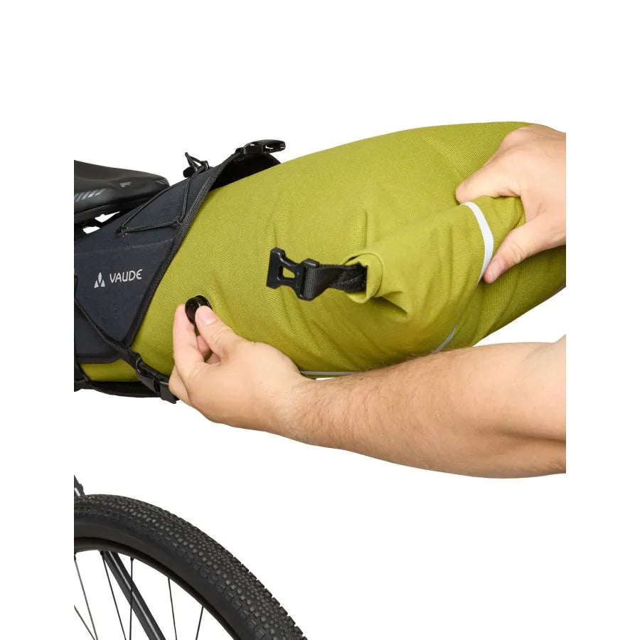 Saddeltaske VAUDE TRAILSADDLE CAGE 15 L Sort/Grøn