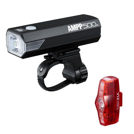 Przednie i Tylne oświetlenie CATEYE AMPP500 & VIZ150