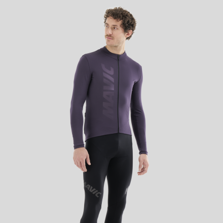 MAVIC AKSIUM THERMO Long Sleeve Jersey Purple