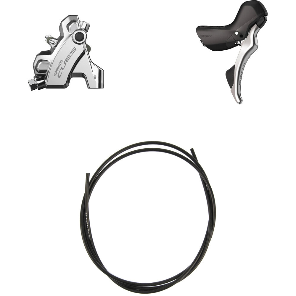 SHIMANO CUES 10S Groupset - Polish Silver Edition