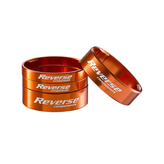 Styrlægsæt REVERSE COMPONENTS Aluminium Ultra-Light 1"1/8 Orange