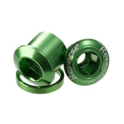 REVERSE COMPONENTS Chainring Bolt Green