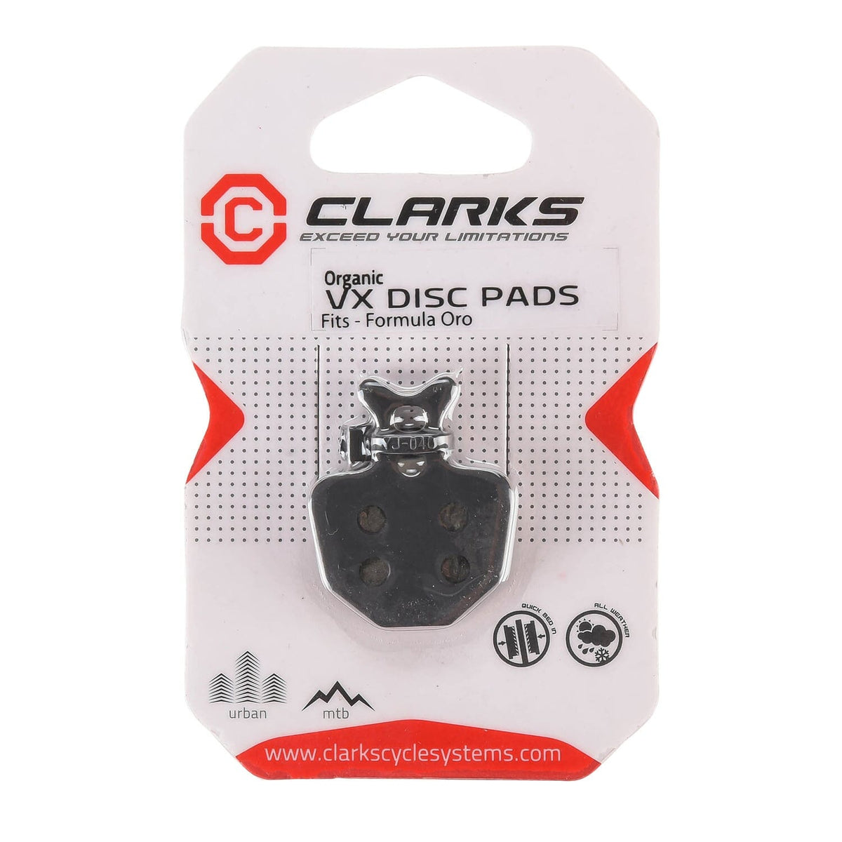 CLARKS VX833C Formula Gold Metallic Brake Pads