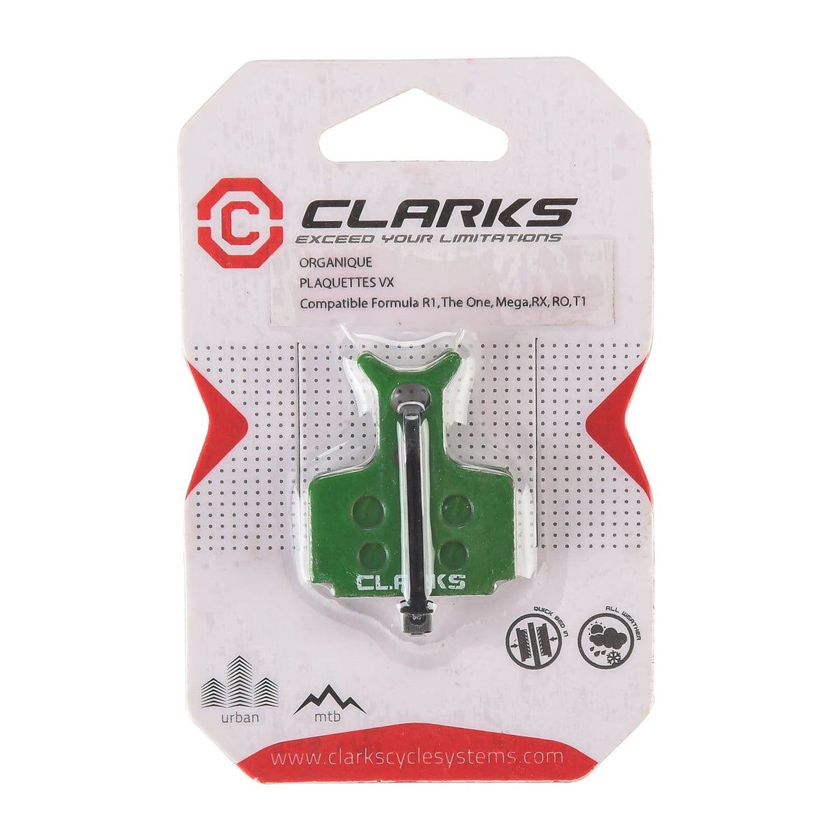Klocki organiczne CLARKS Formula Cura / Mega / The One / R0 / R1 / RX / RR1 / T1 / C1