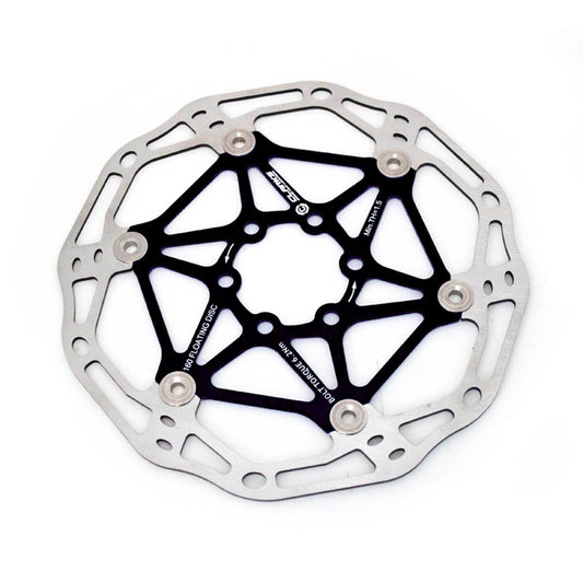 CLARKS CFR-02 6-Bolt Floating Disc Rotor Black
