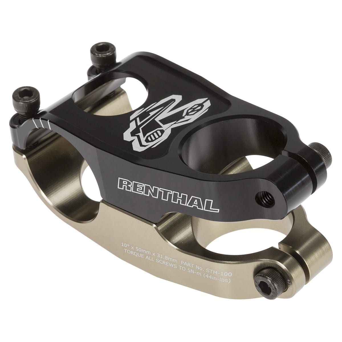RENTHAL DUO 10° Ø pivot 28.6 mm stem