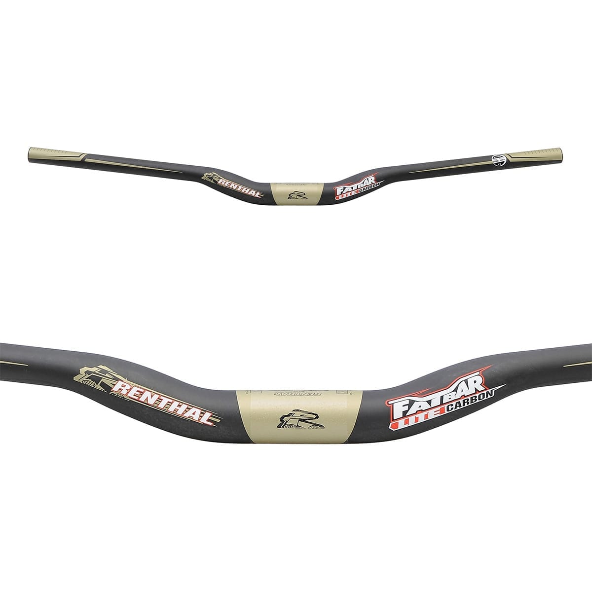 Styr RENTHAL FATBAR LITE Carbon Rise 30 mm