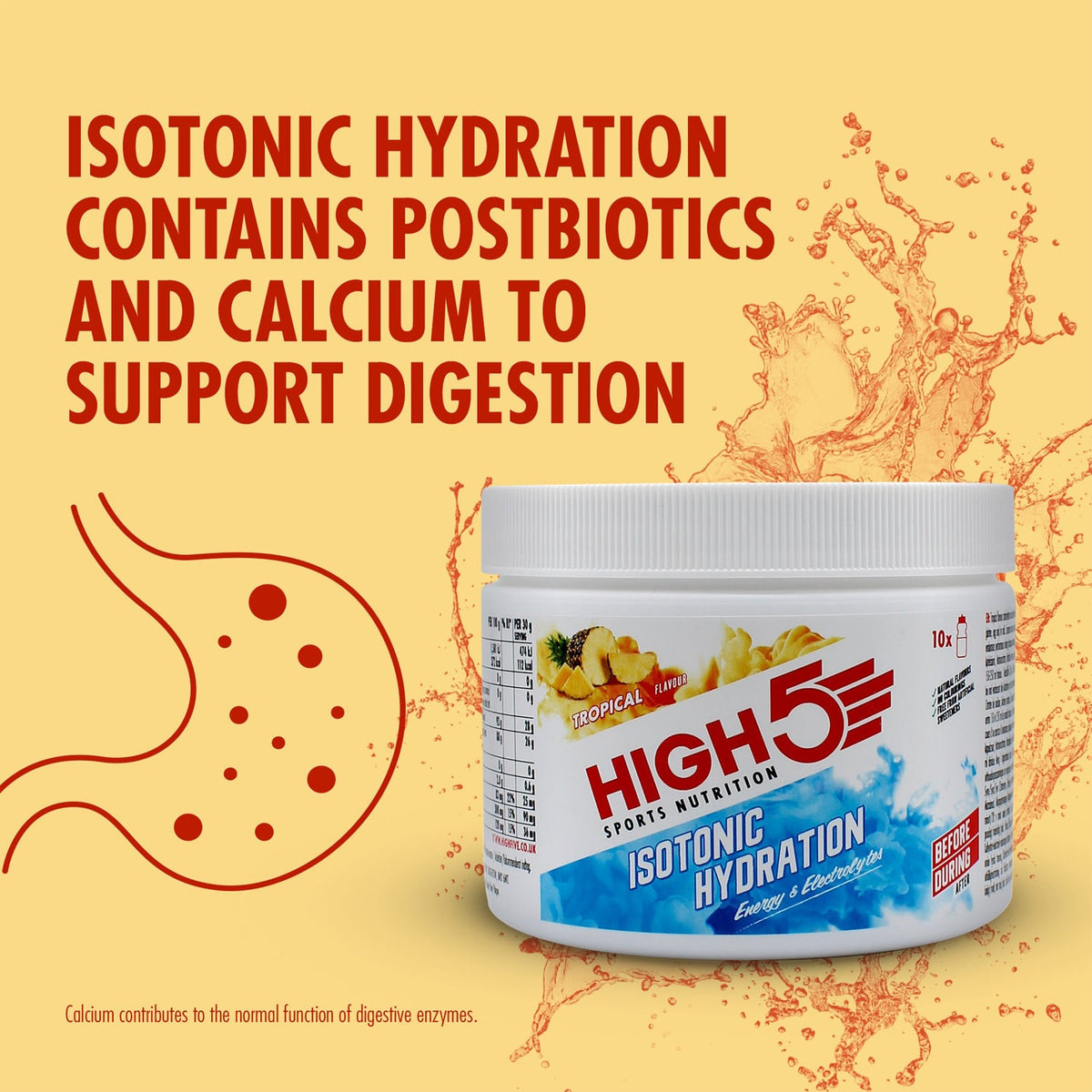 Energetický nápoj HIGH5 ISOTONIC (300 g) Tropický