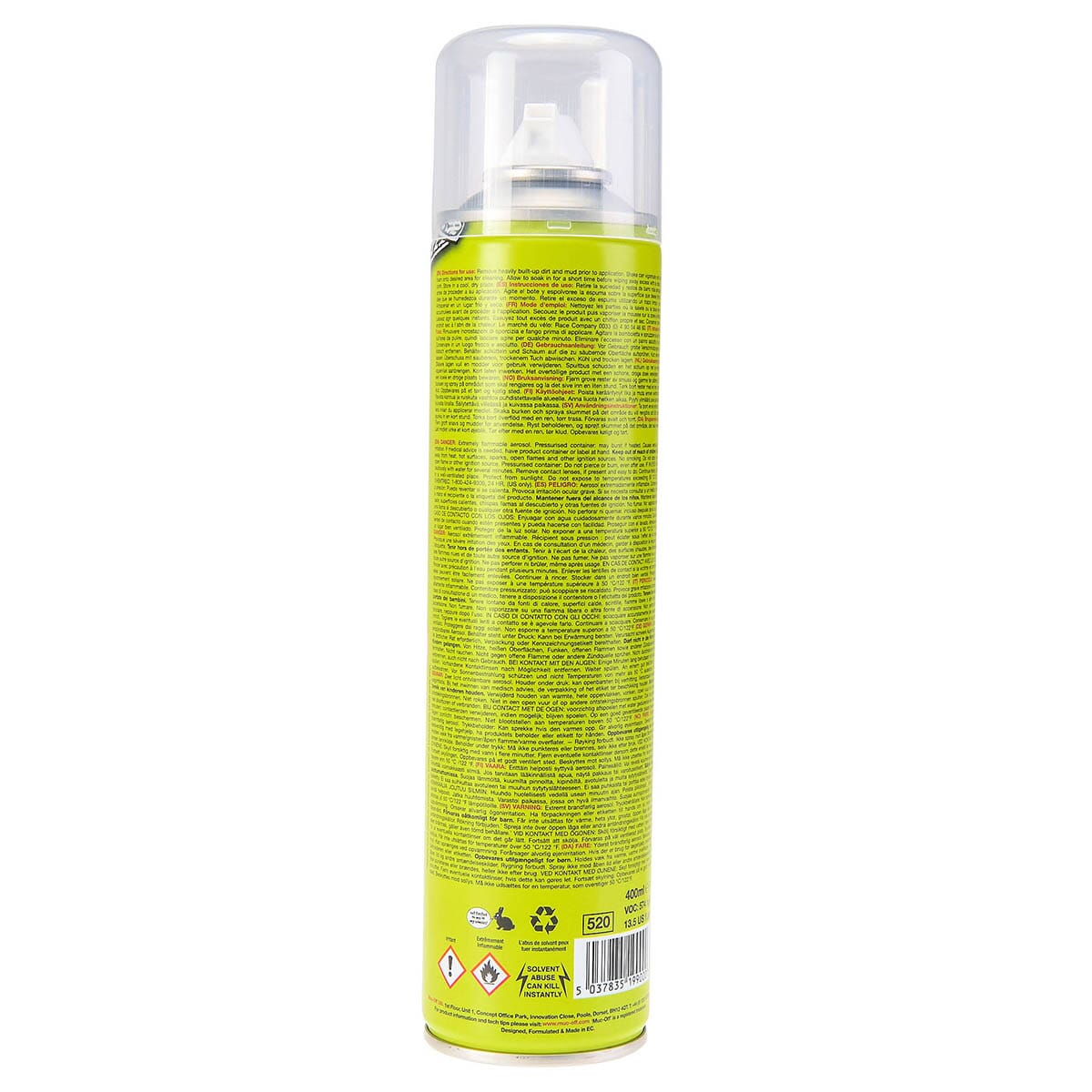 MUC-OFF Helmet Cleansing Foam (400 ml)