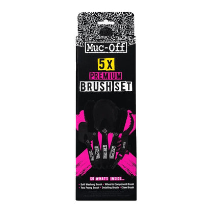 MUC-OFF Cleaning Brush Kit (5 pieces)