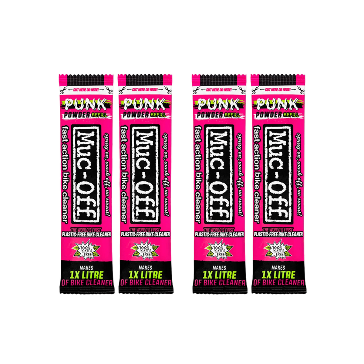 MUC-OFF PUNK POWDER Dissolvable Cleaning Powder (4 sticks)