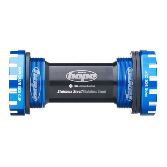 Vevlager HOPE 68/73 mm Axel 24 mm Väg Rostfritt Stål #BBSSRSB Blå