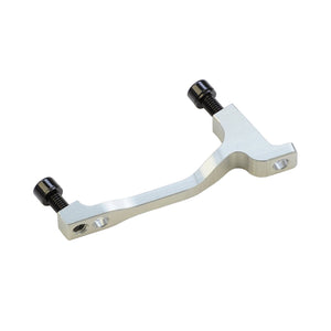 Адаптер за Преден / Заден Спирачен Апарат PM / PM HOPE 160mm (+20mm) #HBMK Сребрист