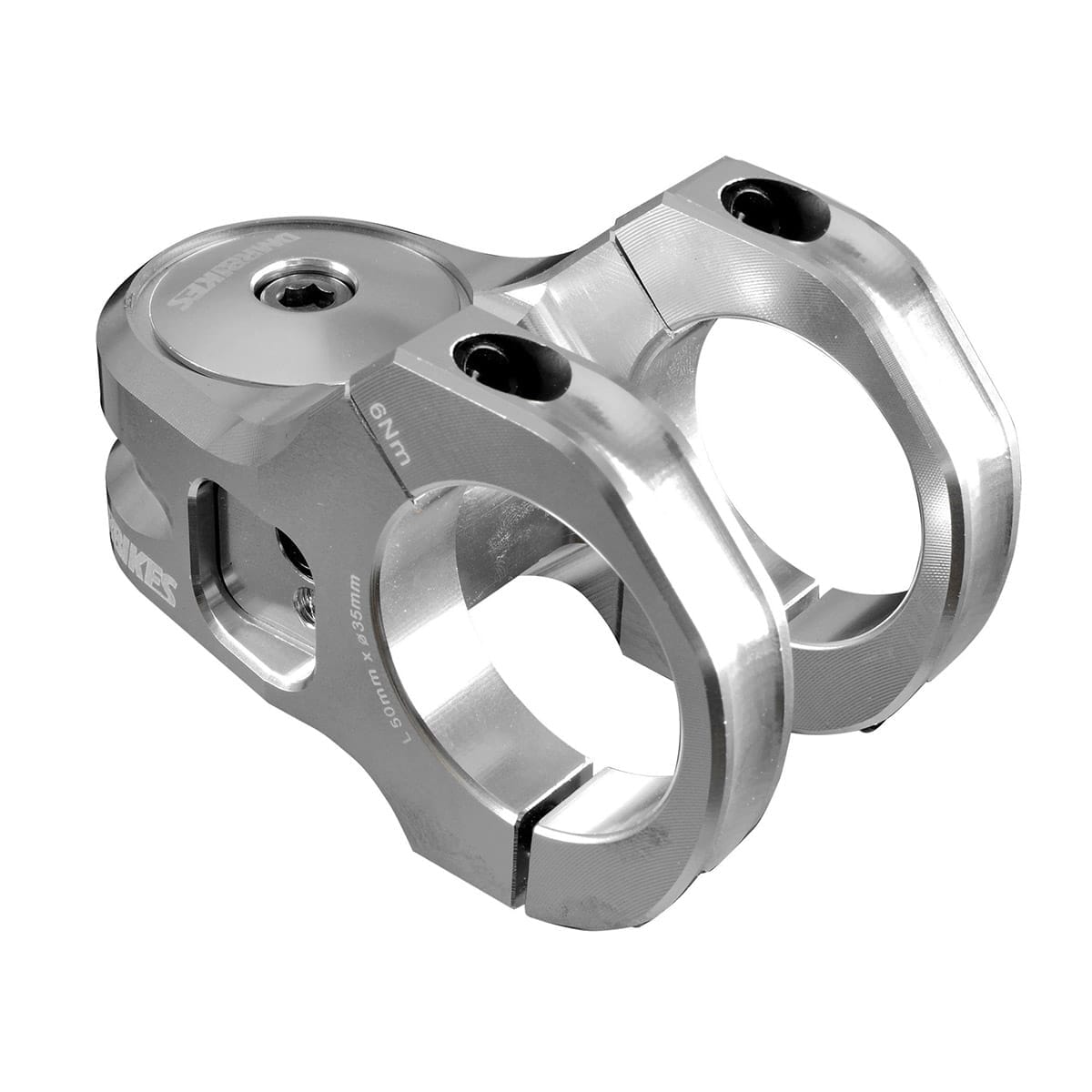 DMR DEFY50 Rise 5mm ø31,8mm Silver styrrörsklämma