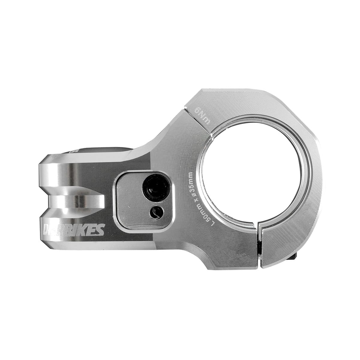 DMR DEFY50 Rise 5mm ø31,8mm Silver styrrörsklämma
