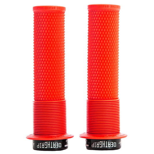 Grips DMR DEATHGRIP Flange Large Lock-on Rød
