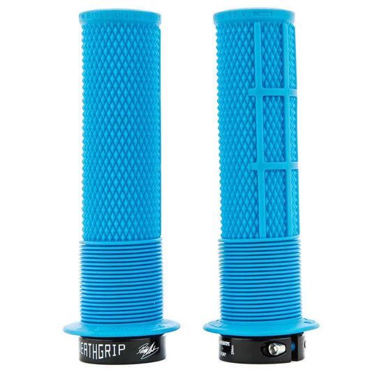 Grips DMR DEATHGRIP Flange Large Lock-on Μπλε