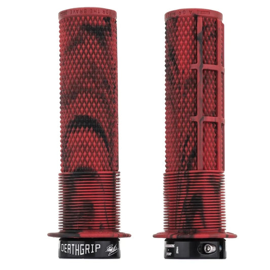Gripsy DMR DEATHGRIP Flange Medium Lock-On Czerwony/Camo