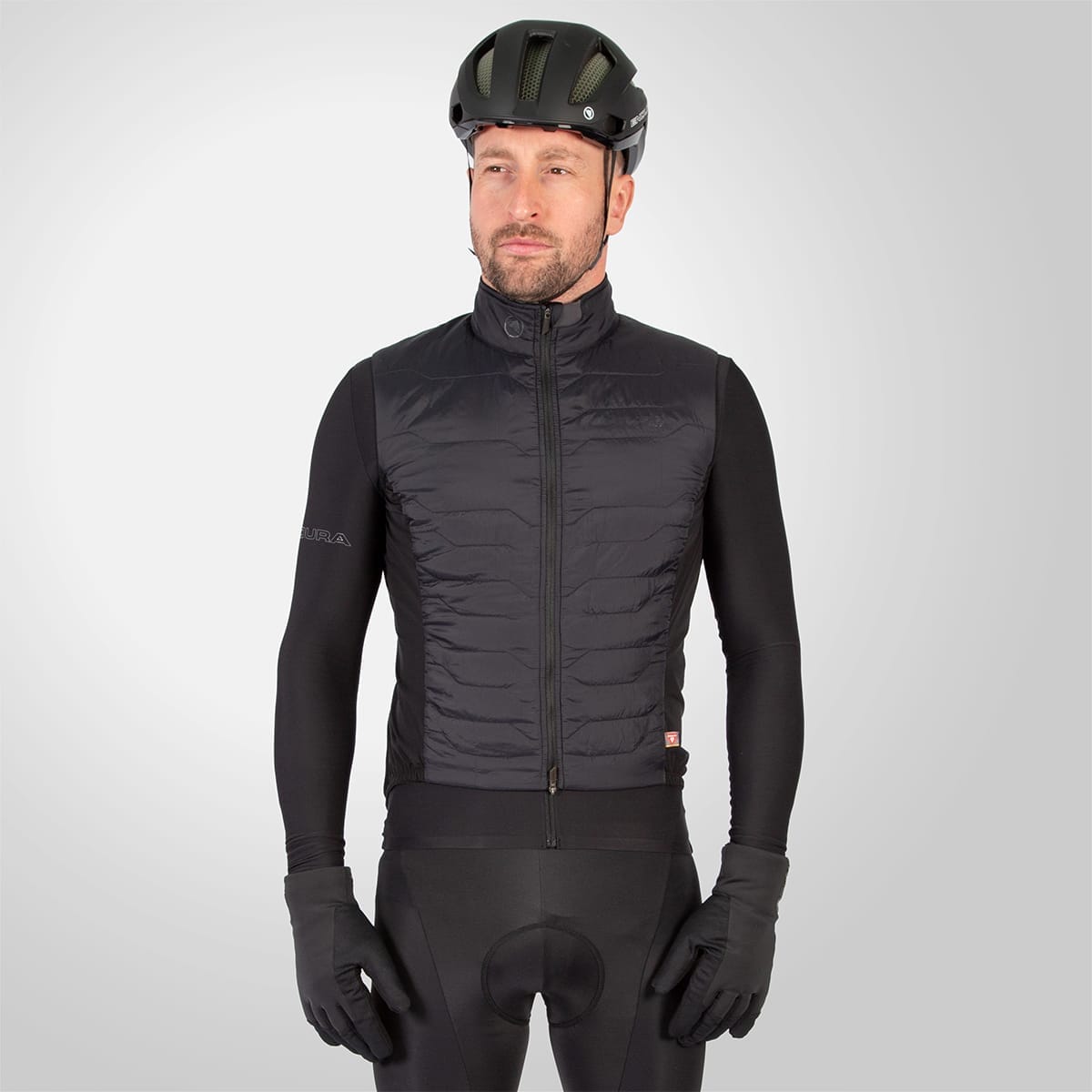 Ærmeløs vest ENDURA PRO SL PRIMALOFT II Sort