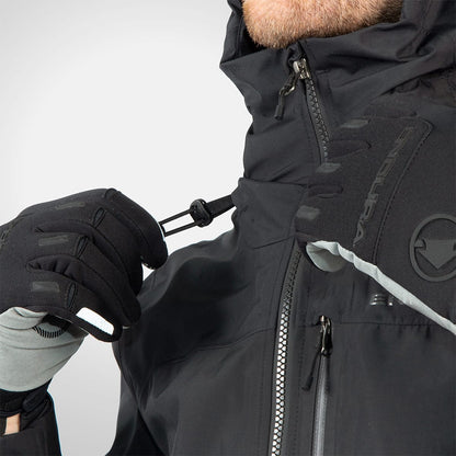 Kombinezons ENDURA SINGLETRACK WATERPROOF Melns