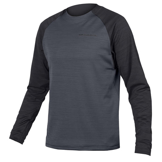 Trui ENDURA SINGLETRACK FLEECE Lange Mouwen Zwart