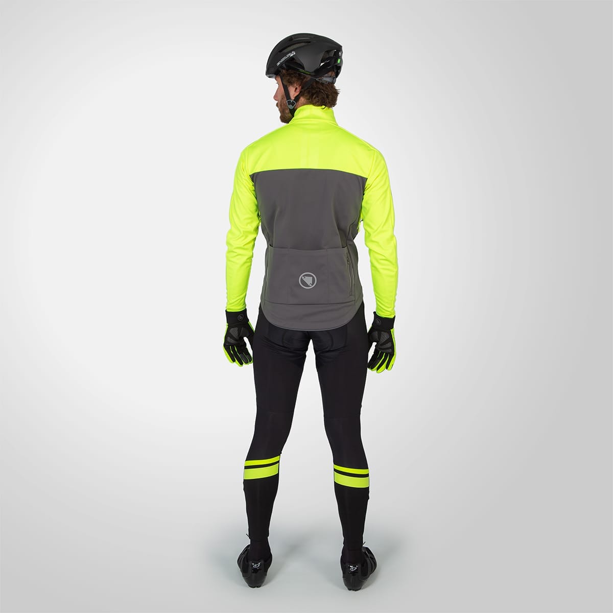 Jakke ENDURA WINDCHILL II Gul/Sort