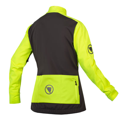 ENDURA WINDCHILL II -naistentakki Keltainen/Musta