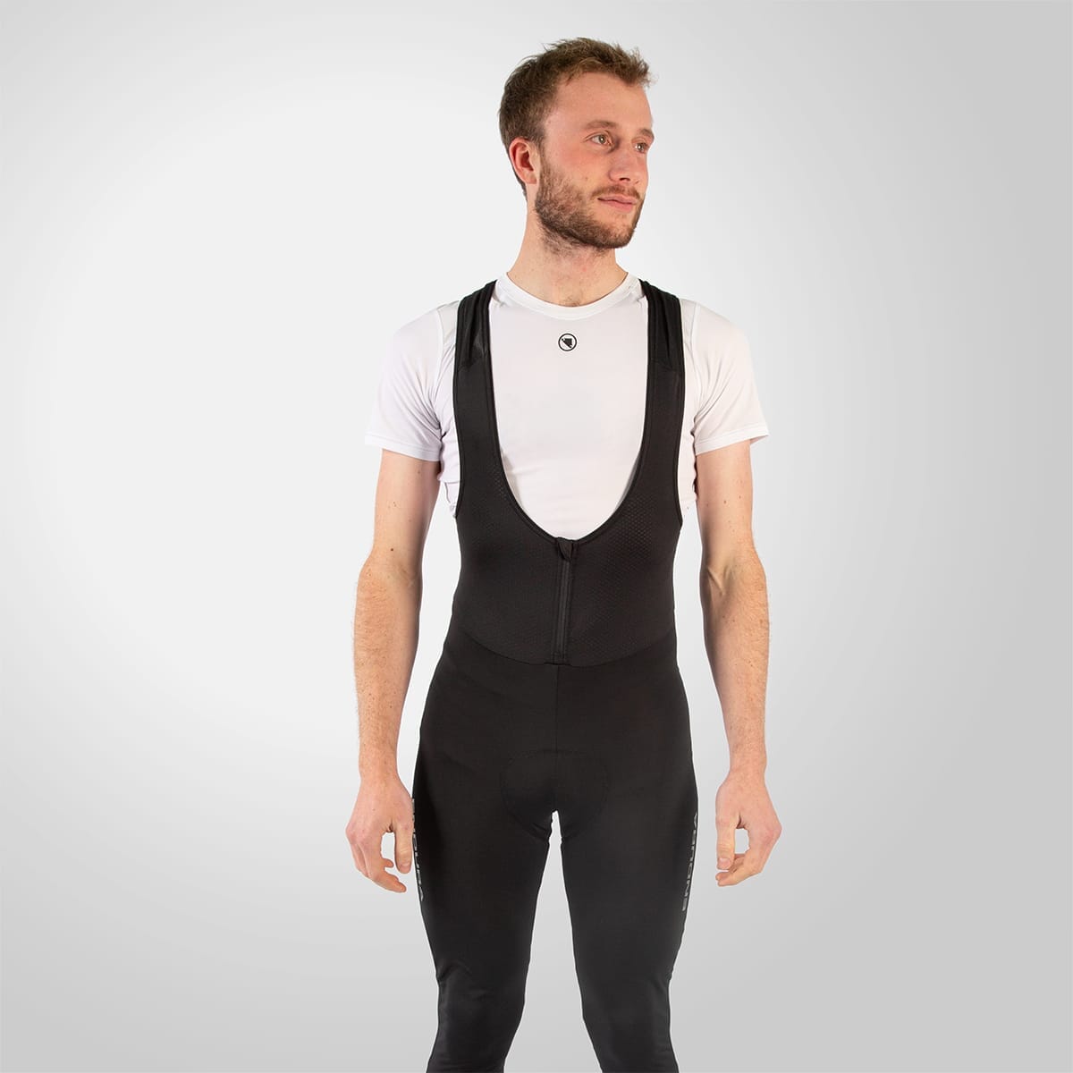 Long Bib Tights ENDURA WINDCHILL Black