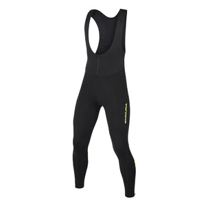 ENDURA WINDCHILL Musta/Keltainen pitkät henkselikalsarit