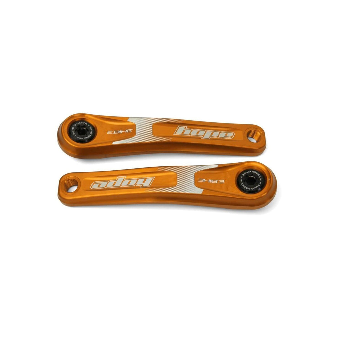 HOPE E-BIKE ISIS Cranks Orange