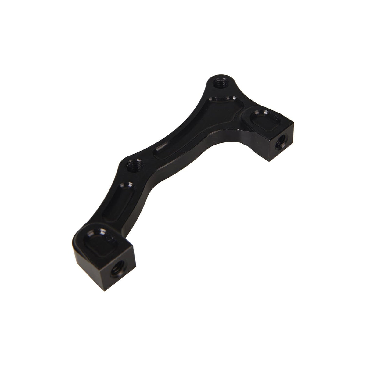 HOPE Front / Rear Brake Caliper Adapter PM / IS (Front 220mm / Rear 200mm) #HBMRN Black