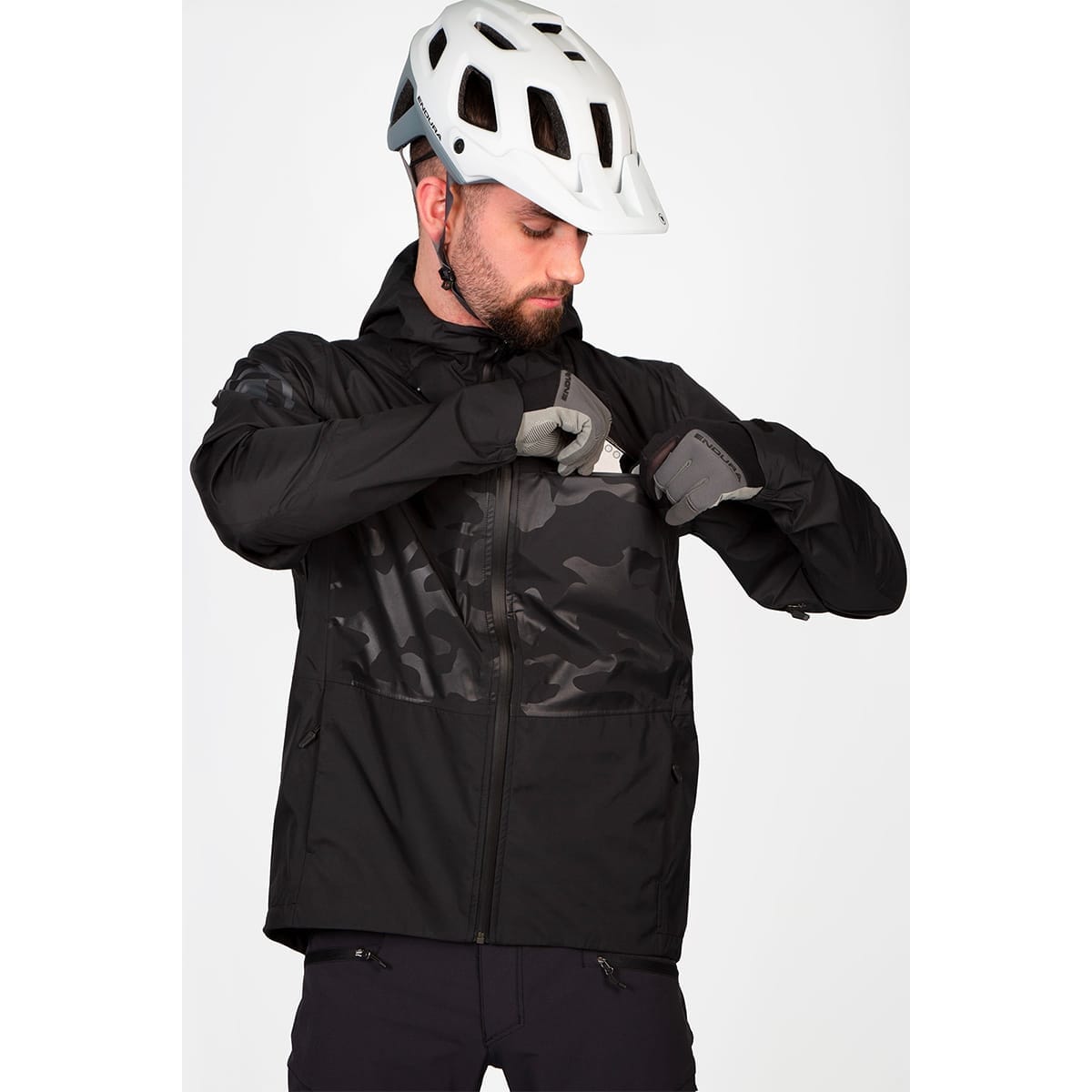 Jacket ENDURA SINGLETRACK II Μαύρο