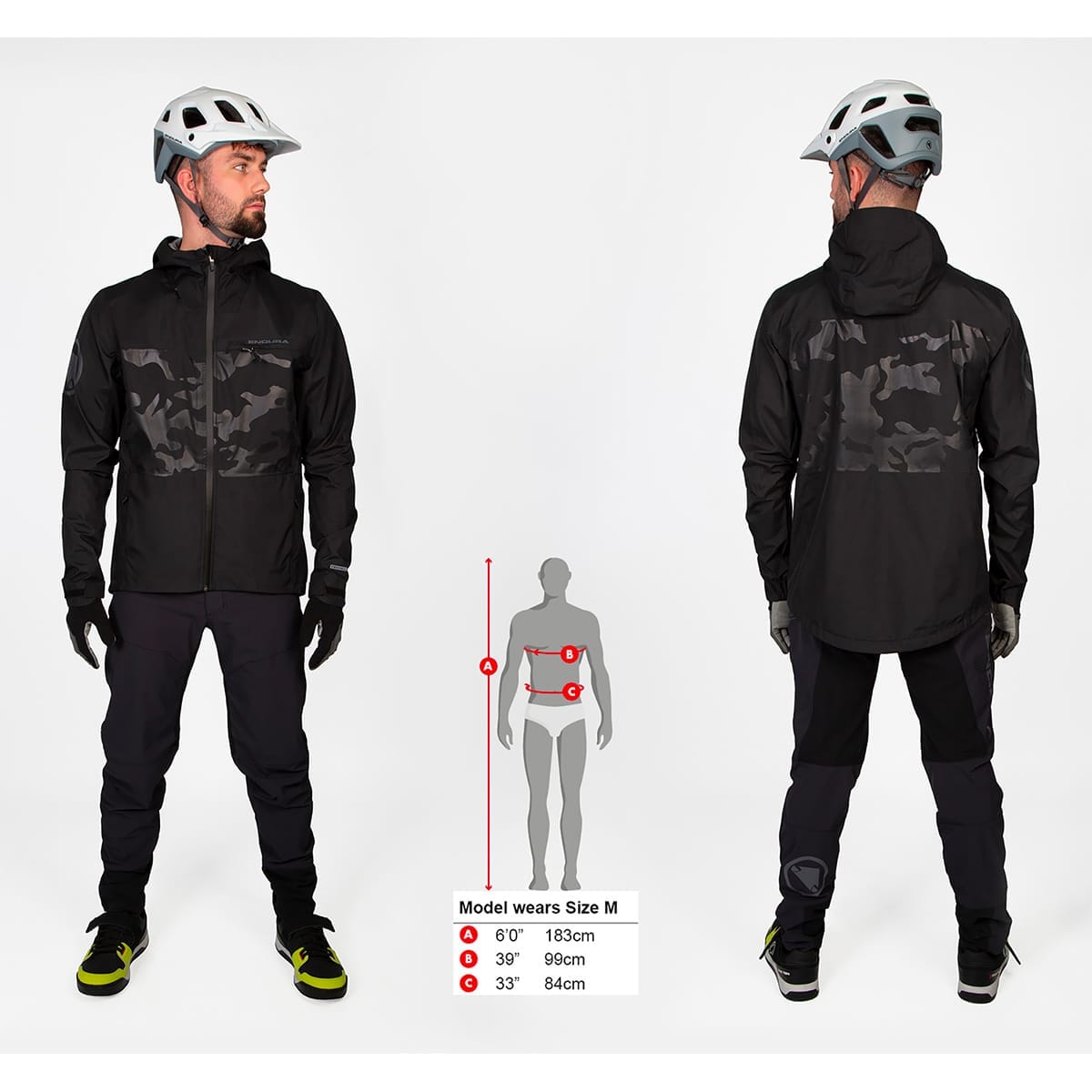 Jacket ENDURA SINGLETRACK II Μαύρο