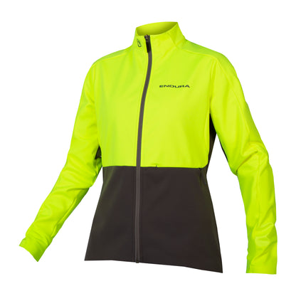 ENDURA WINDCHILL II -naistentakki Keltainen/Musta