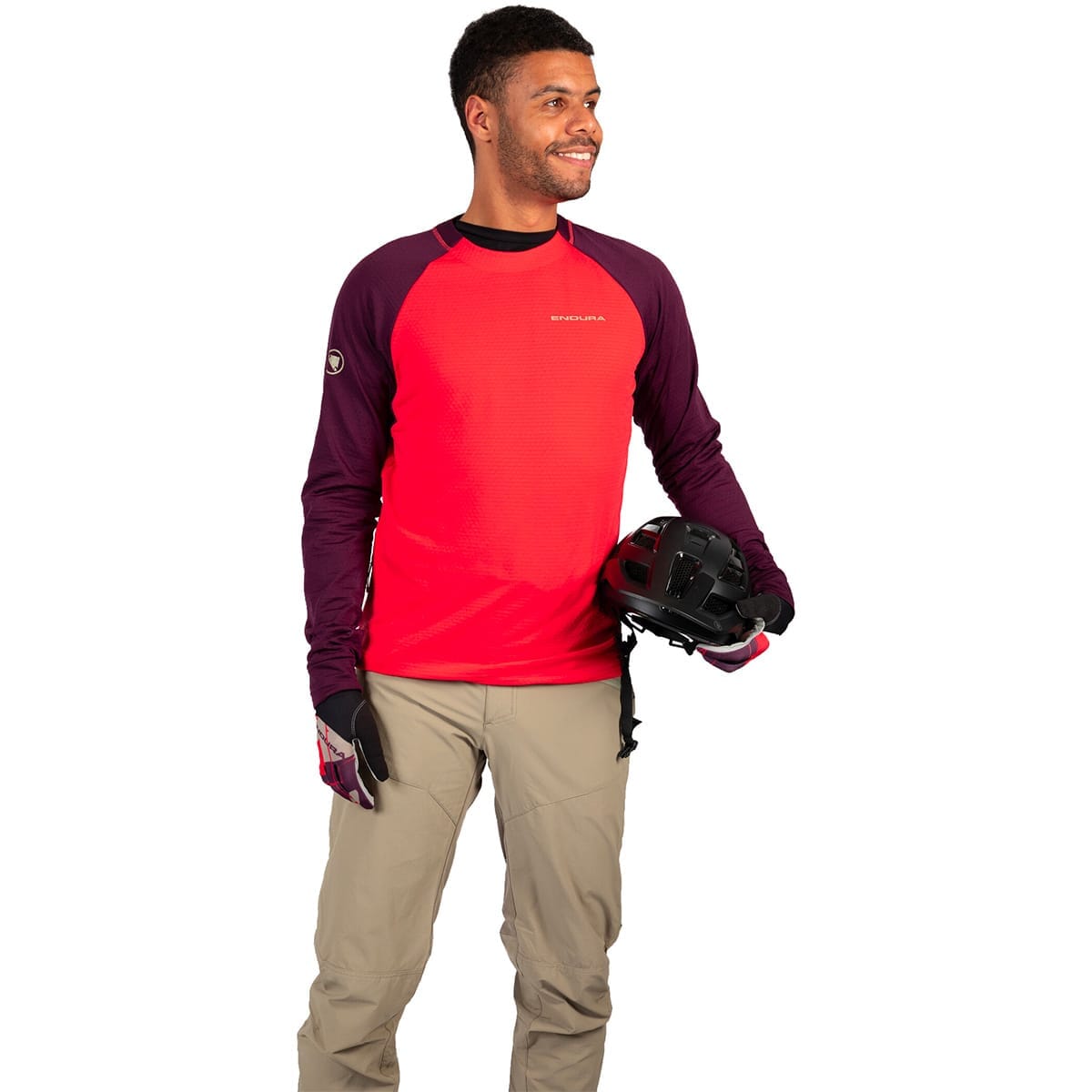 ENDURA SINGLETRACK II Beige Trousers