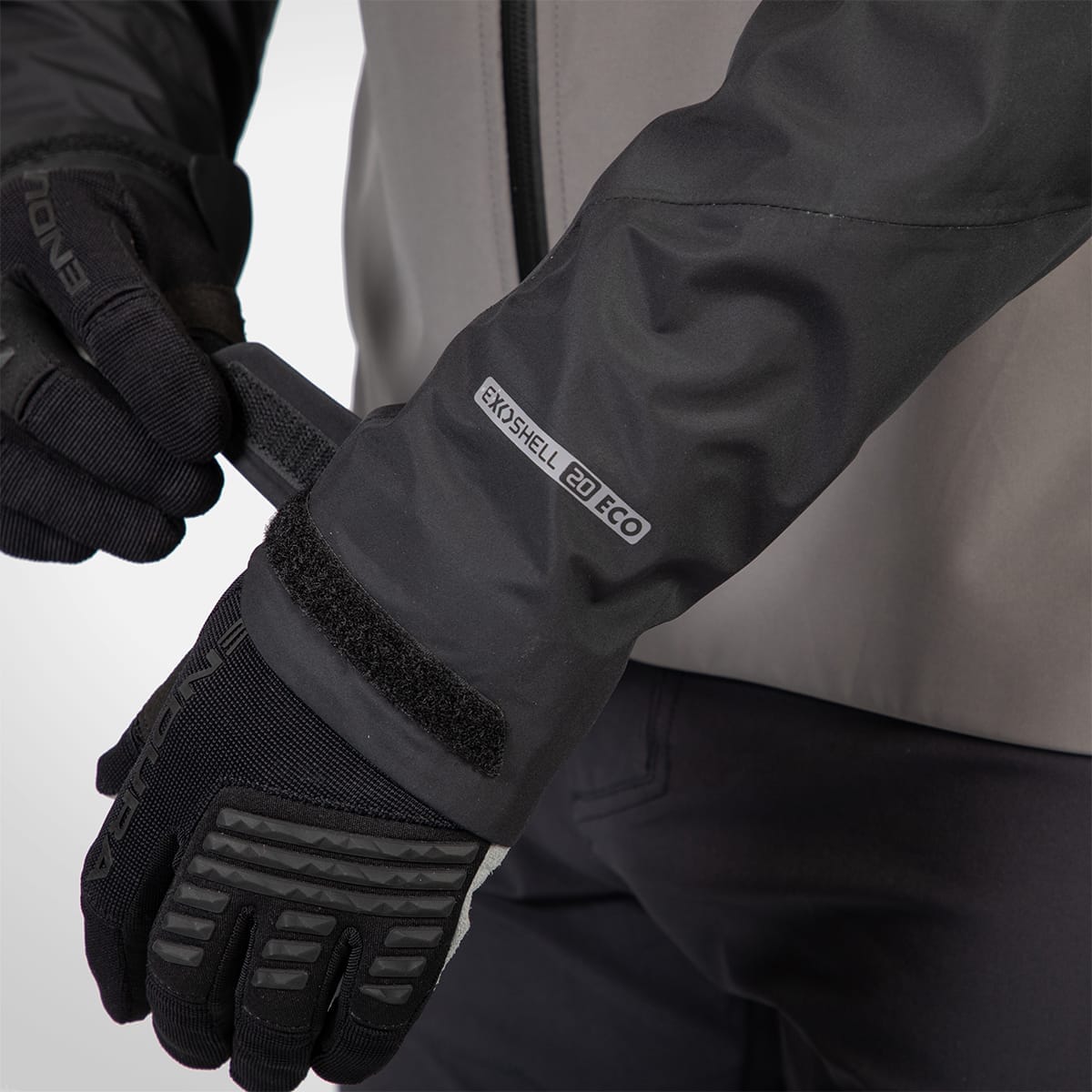 Jakke ENDURA SINGLETRACK WATERPROOF II Sort