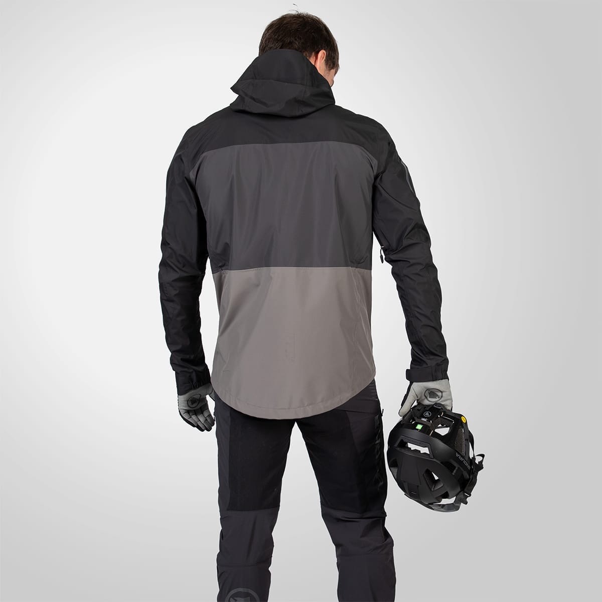 Jakke ENDURA SINGLETRACK WATERPROOF II Sort