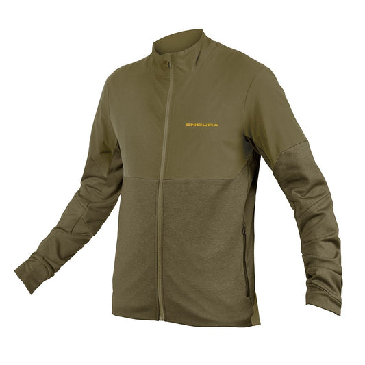 Jakke ENDURA SINGLETRACK THERMAL Lange Ærmer Khaki