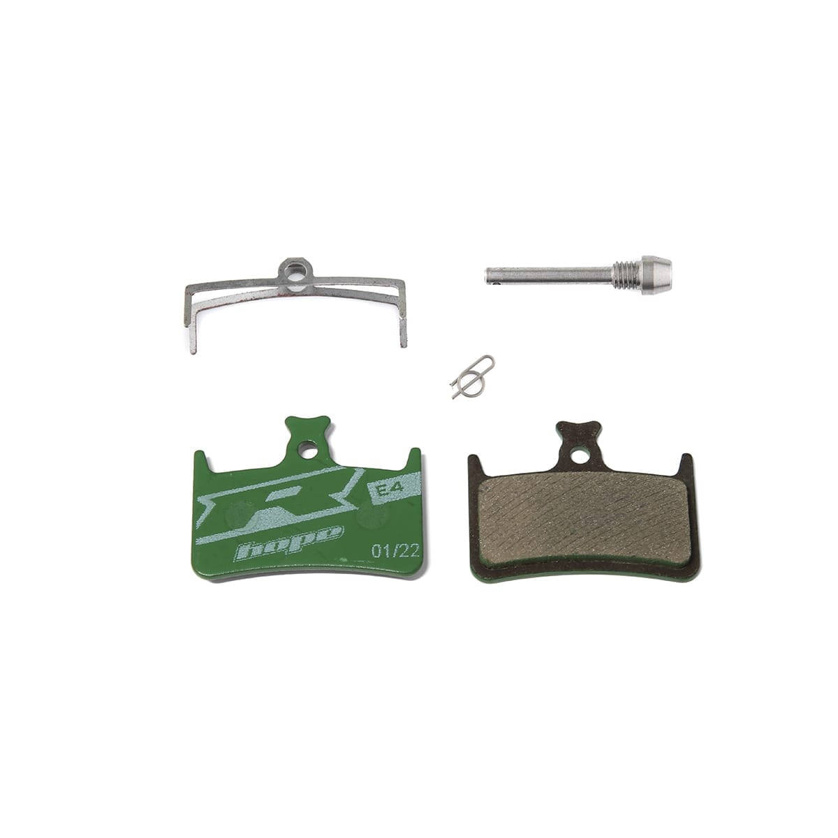 Bremseklodser HOPE MONO M4/E4 2013/RX4+/RX4 SH Racing Green