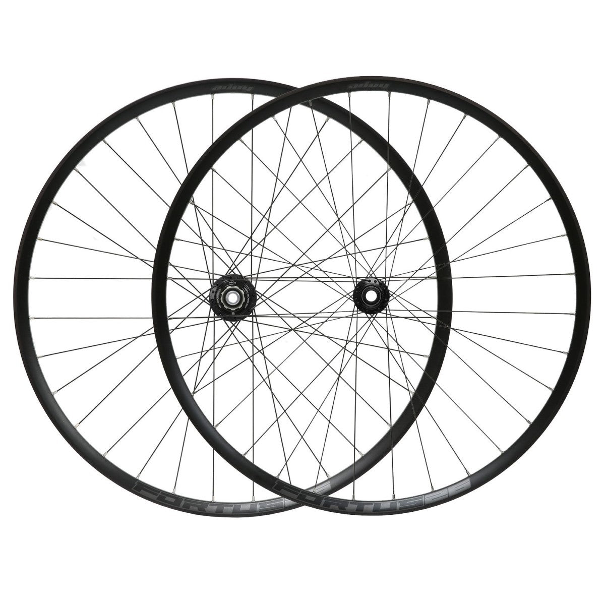 Ζεύγος Τροχών HOPE FORTUS 26 W 26" PRO 5 15x100mm/12x135mm Μαύρο