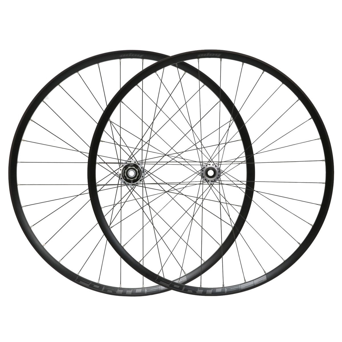 Para kół HOPE FORTUS 26 W 26" PRO 5 15x100mm/12x135mm Srebrna