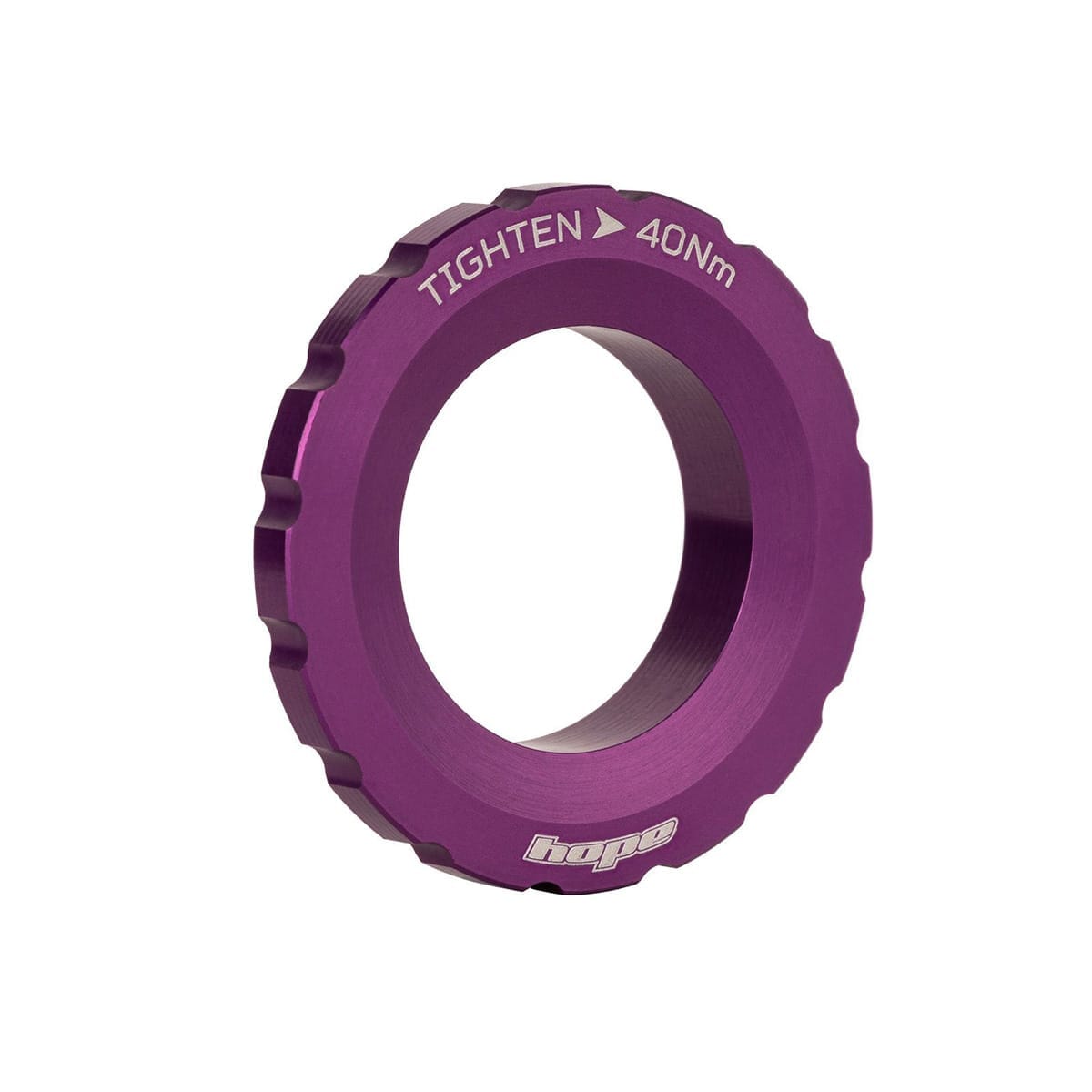 HOPE Center Lock External Nut Purple