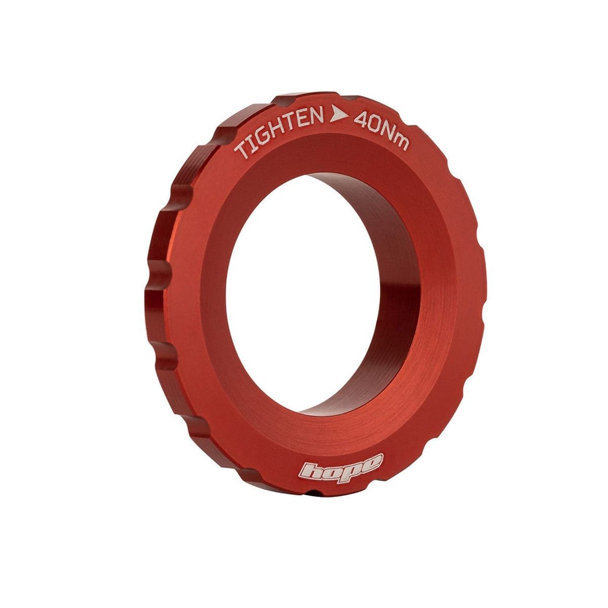 HOPE Center Lock External Nut Red