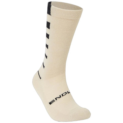 ENDURA COOLMAX STRIPE Socks 2 Pairs Bronze/Beige