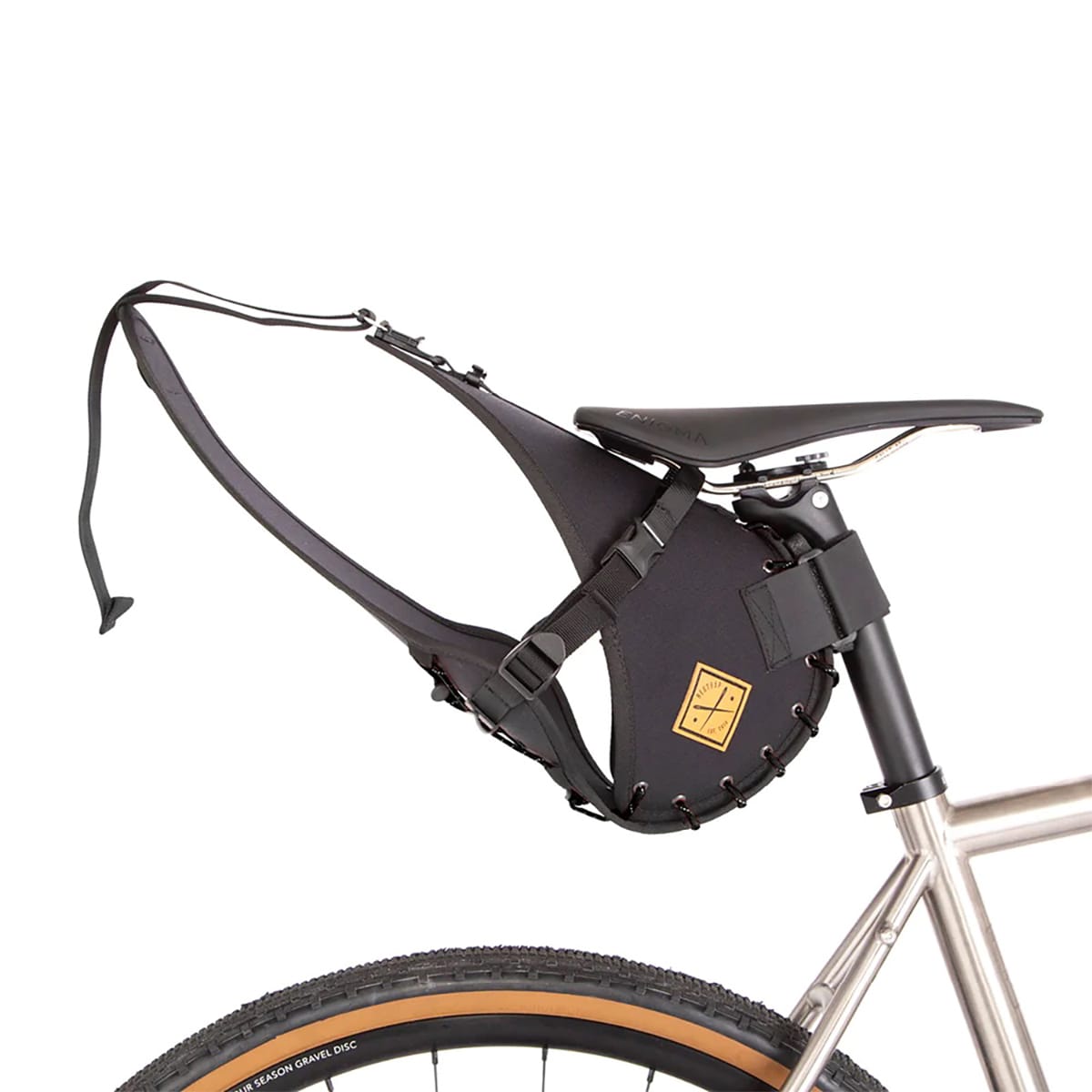 Sadelväska RESTRAP SADDLE BAG 14 L Svart + DRY BAG 14 L Svart