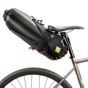 RESTRAP SADDLE BAG Oranžs sēdekļa soma + DRY BAG