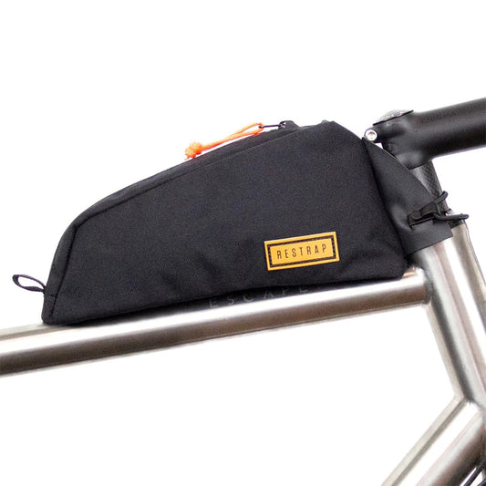 RESTRAP TOP TUBE BOLT 0.8L Black Bolt-On Frame Bag